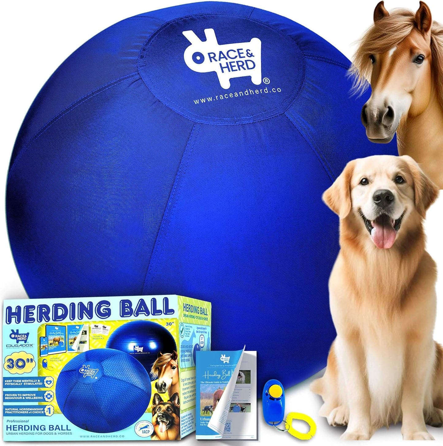 30" Herding Ball for Dogs | Horse Ball | Large
