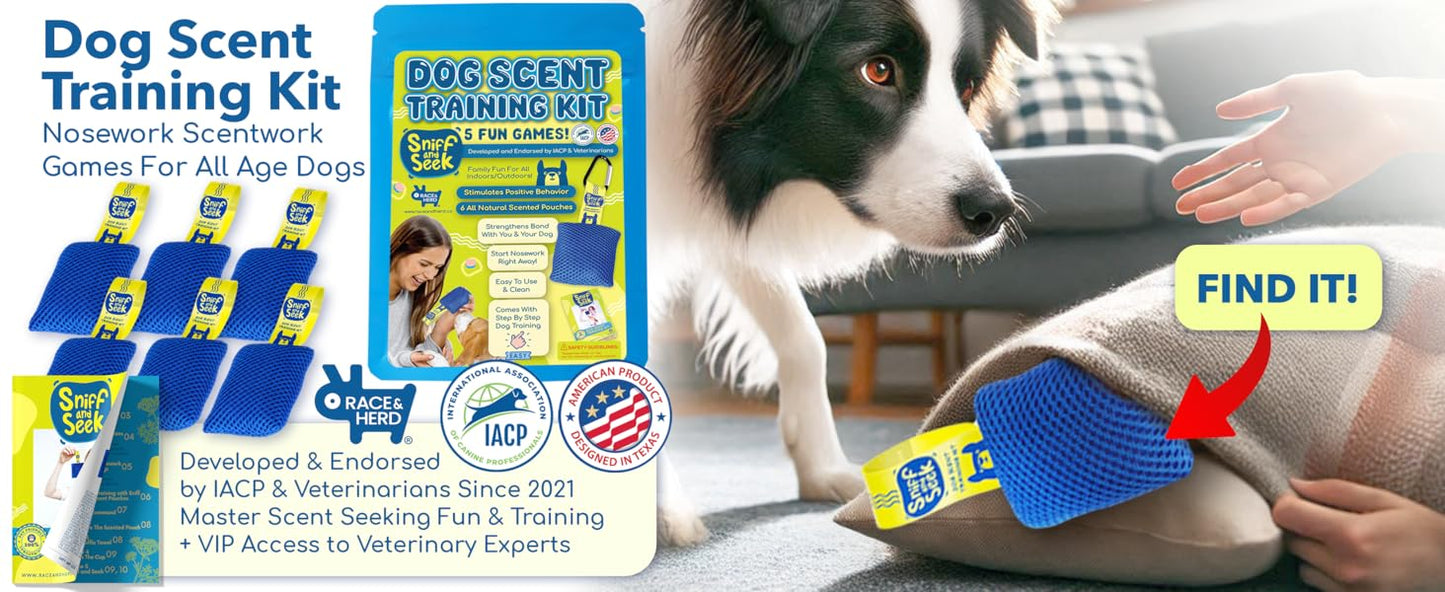 Sniff and Seek Dog Scent Training Kit