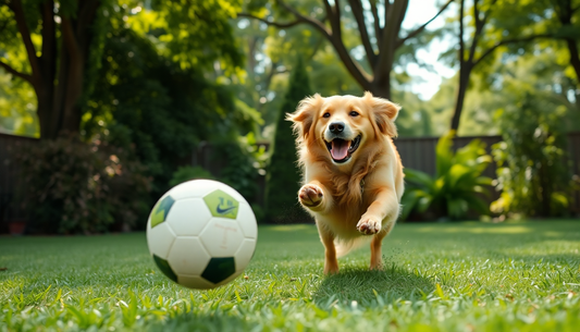 Unleash Your Dog's Inner Soccer Star with Race&Herd's Indestructible Dog Soccer Ball