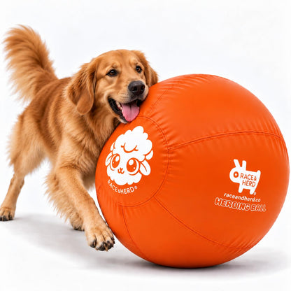 Herding Ball for Dogs — XLarge 30" (Tangerine)