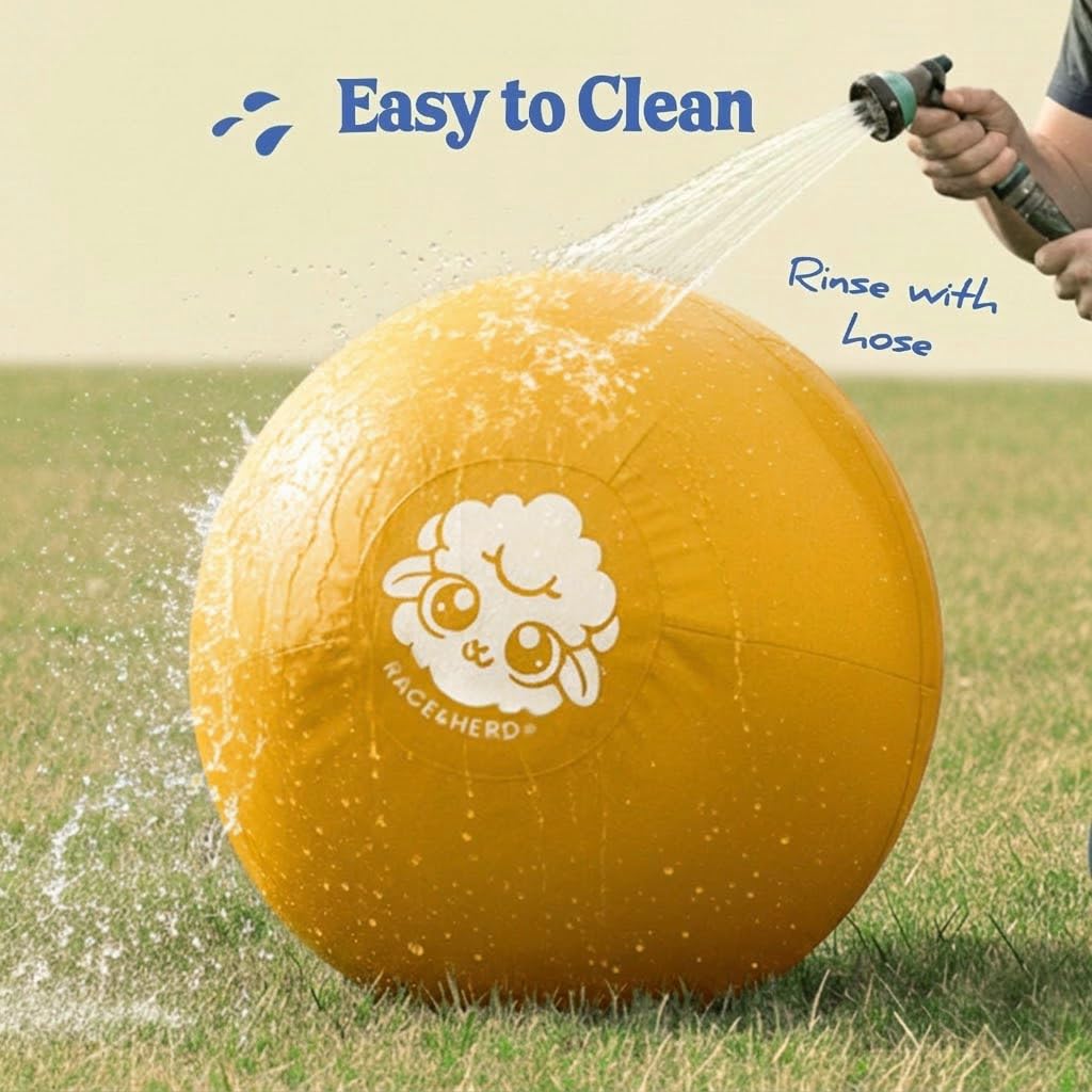 Herding Ball for Dogs — Medium 22" (Yellow)