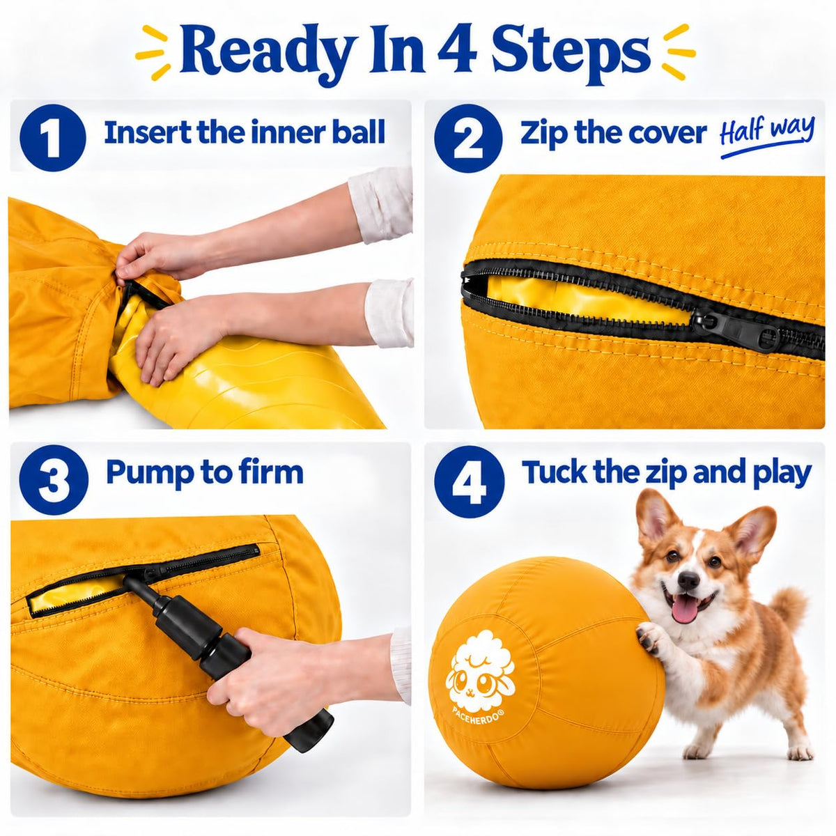 Herding Ball for Dogs — Small 18"