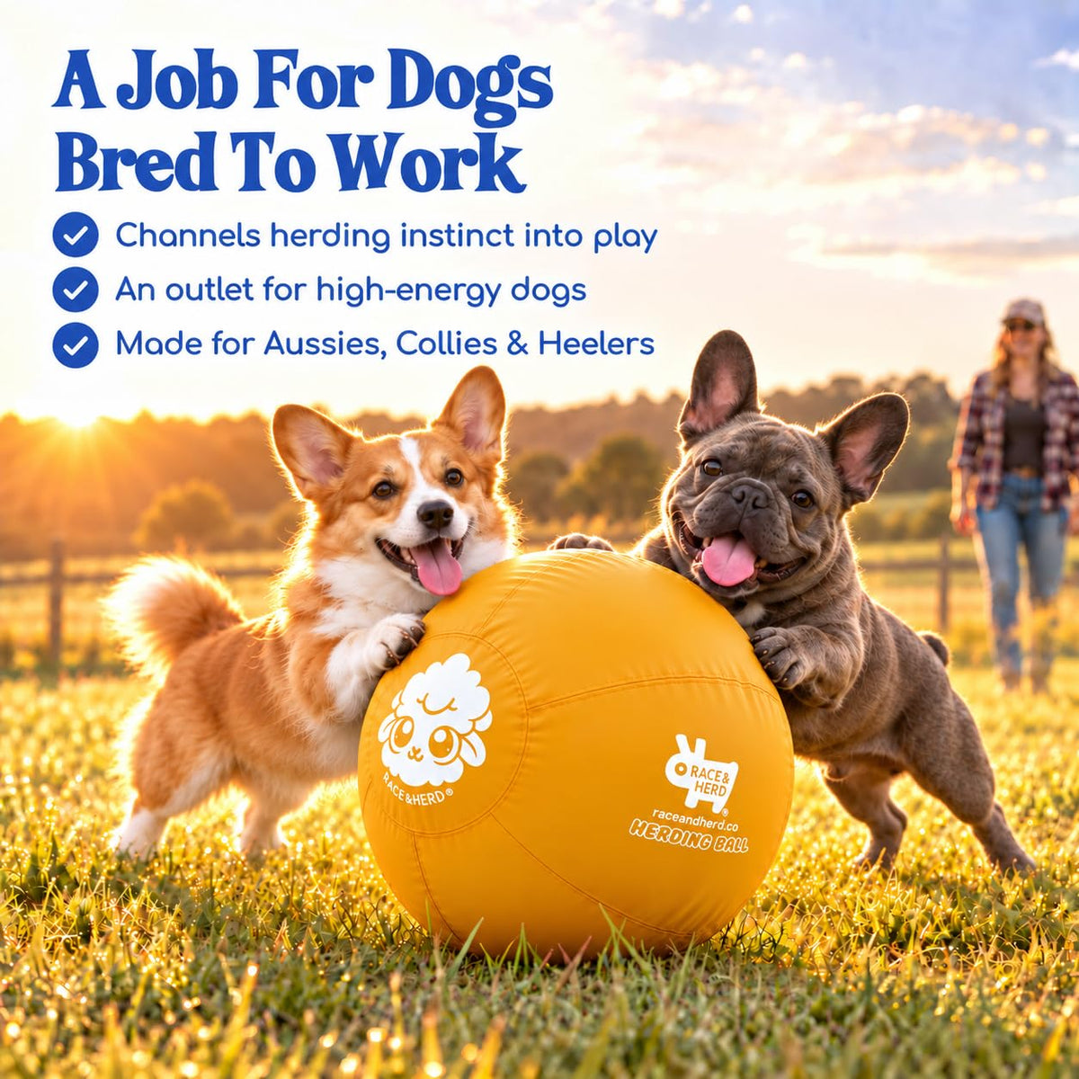 Herding Ball for Dogs — Small 18"