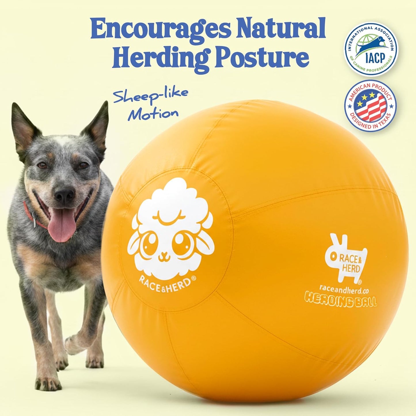 25" Herding Ball for Dogs | Large