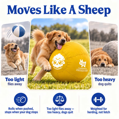 Herding Ball for Dogs — XLarge 30" (Yellow)