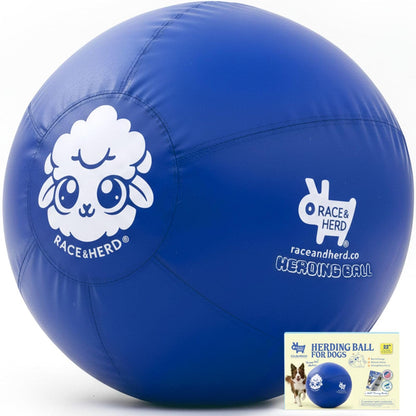 Original Herding Ball for Dogs — Balls for Dog Toys 22" (Ocean)