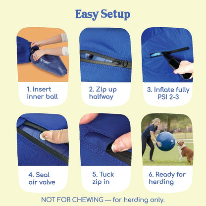 18" Herding Ball for Dogs | Small