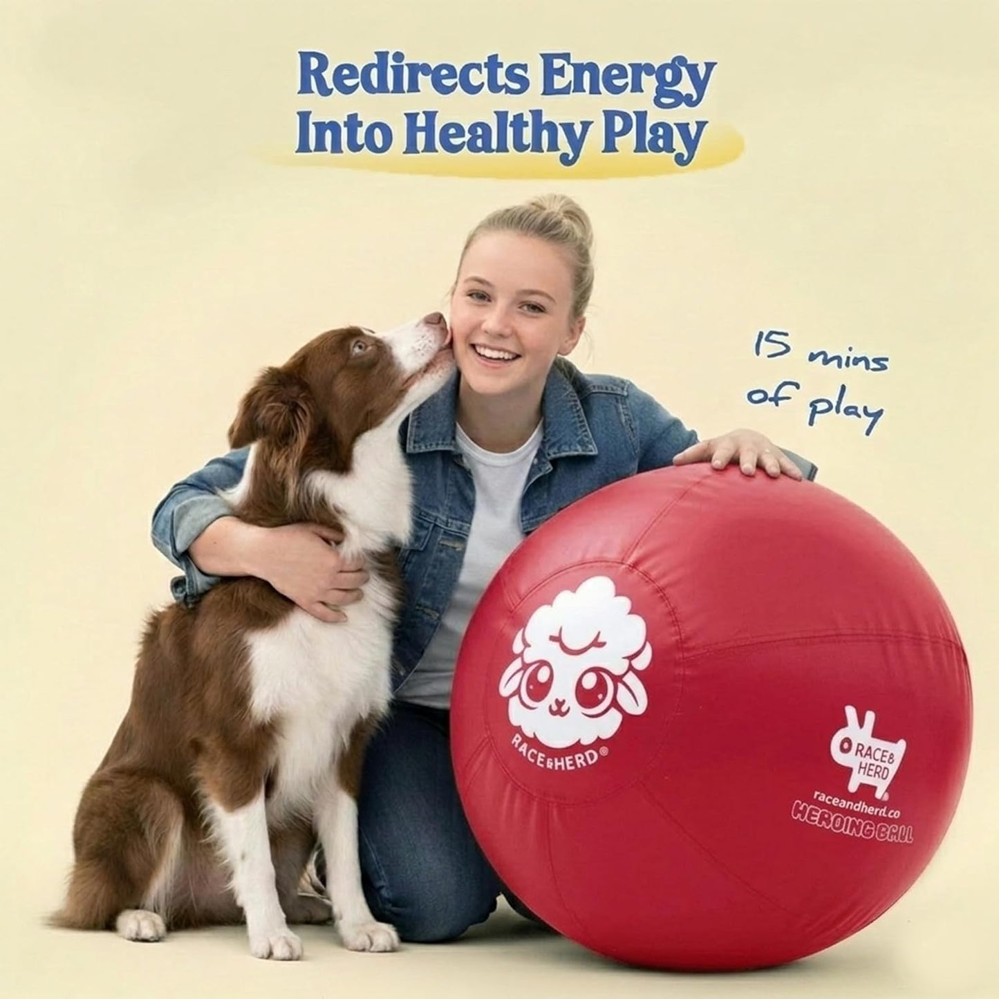 18" Herding Ball for Dogs | Small