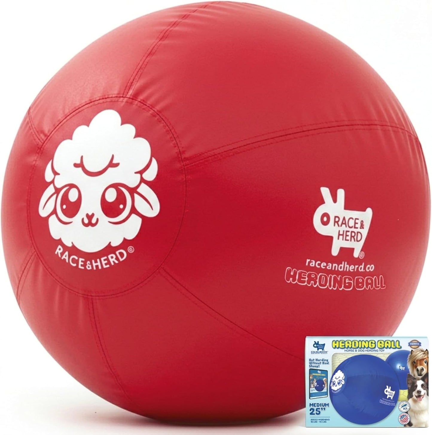 25" Herding Ball for Dogs | Large