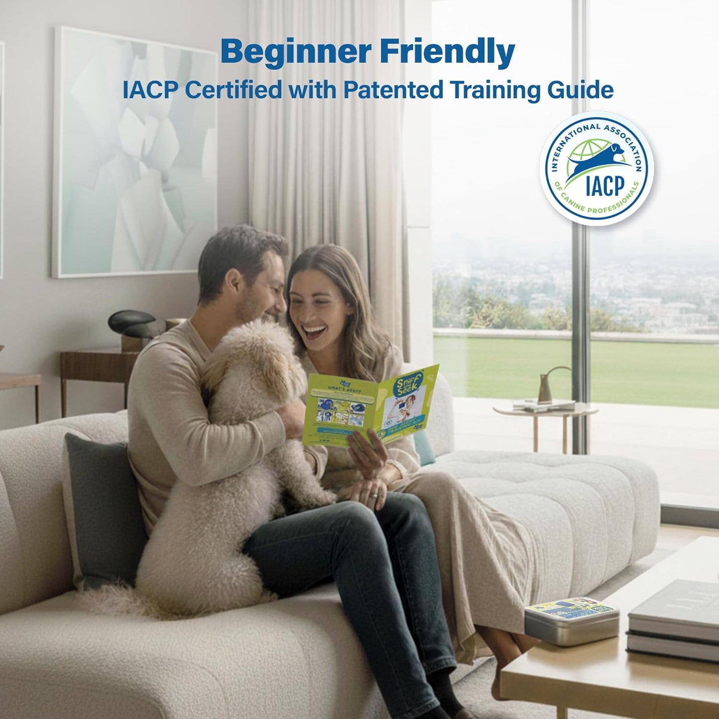 Sniff and Seek Dog Scent Game | Scent Training for Dogs | Mylar Bag Kit