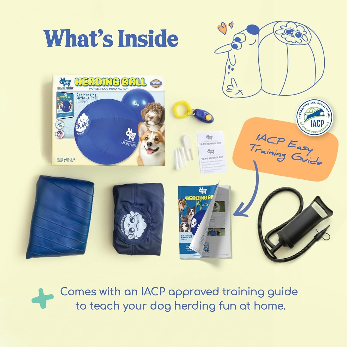 30" Herding Ball for Dogs | Horse Ball | Large