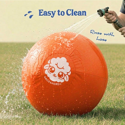 Herding Ball for Dogs — Large 25" (Tangerine)