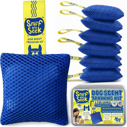 Sniff and Seek | Dog Scent Kit Game | Scent Training for Dogs