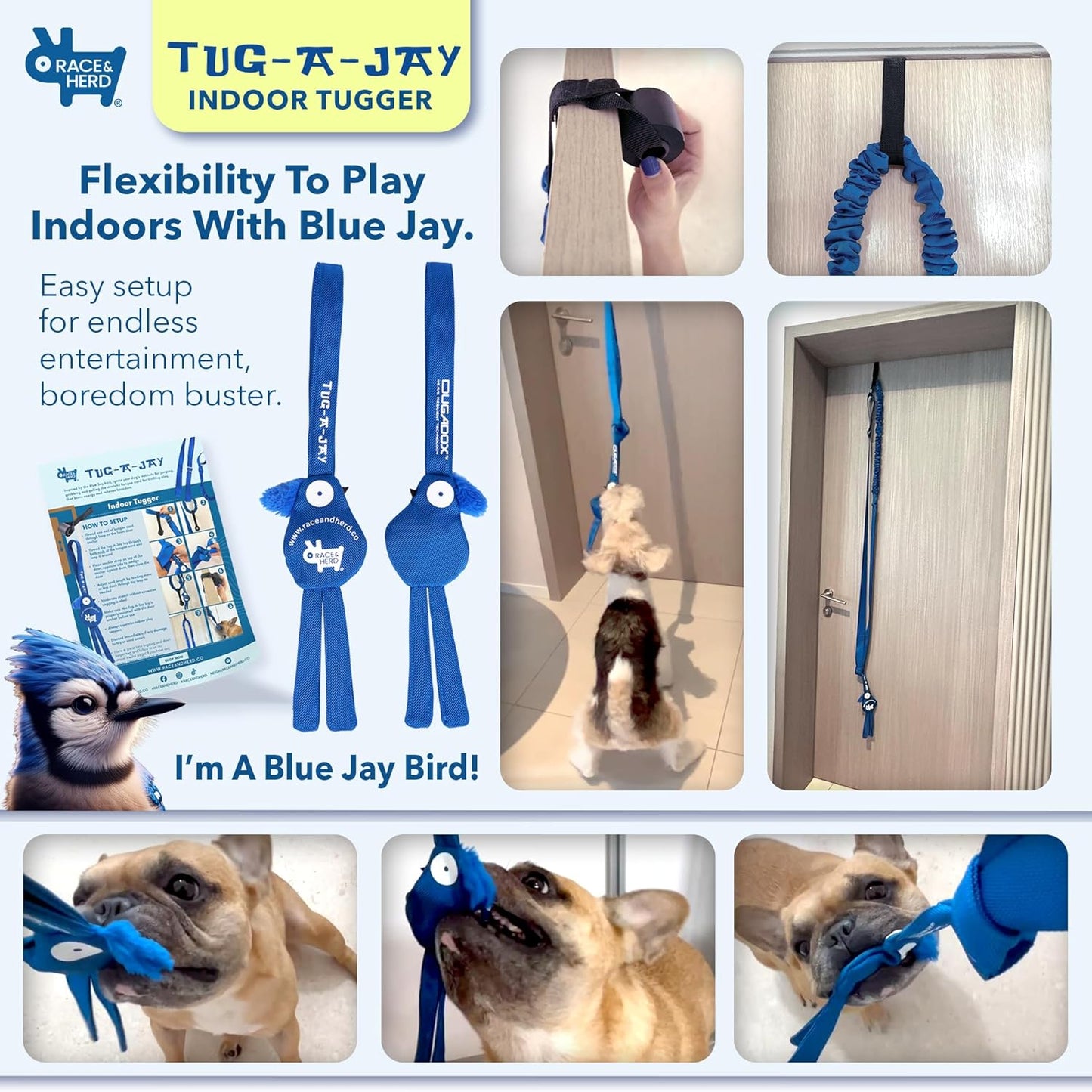 Tug-A-Jay - Tree Tugger Rope Dog Toy