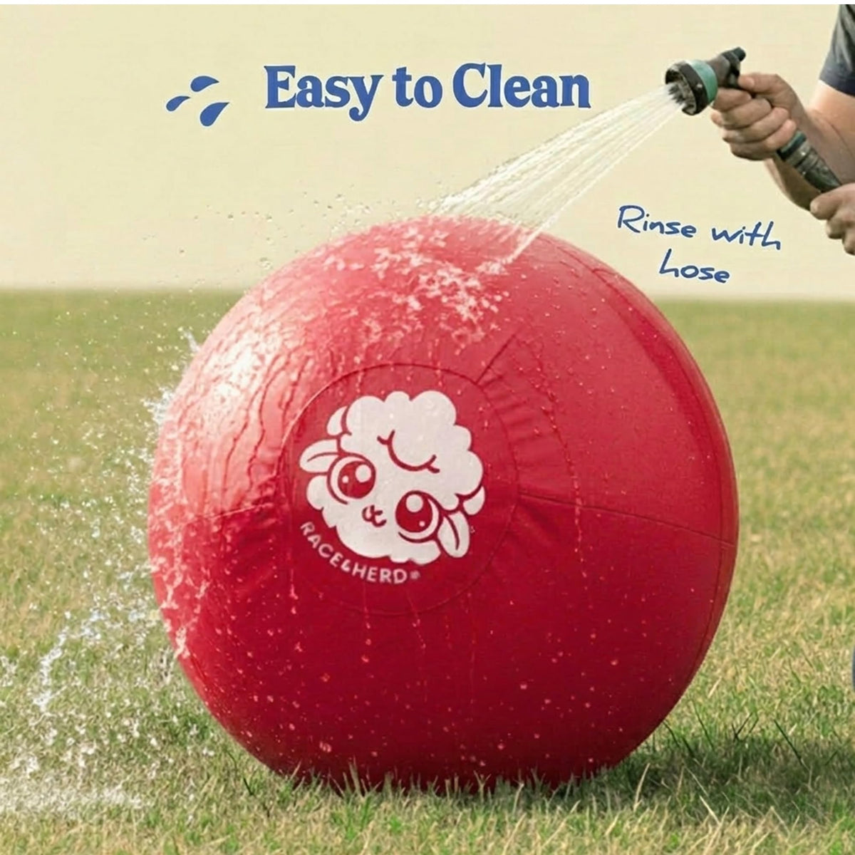 Herding Ball for Dogs — Small 18" (Cherry)