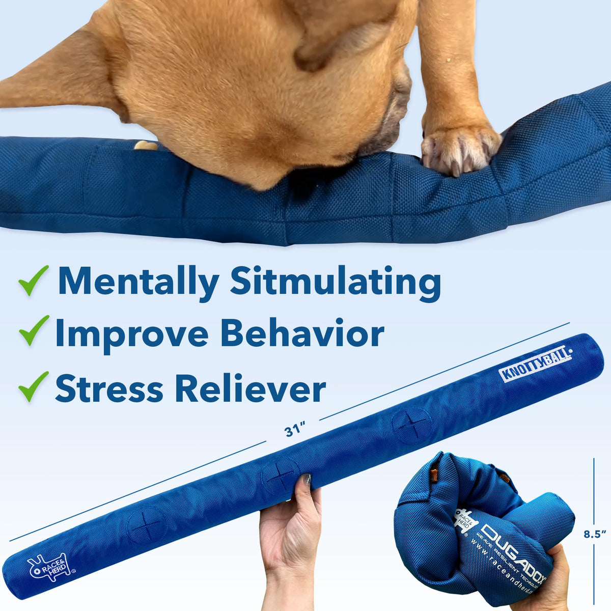 Knotty Ball | Snuffle Ball for Dogs