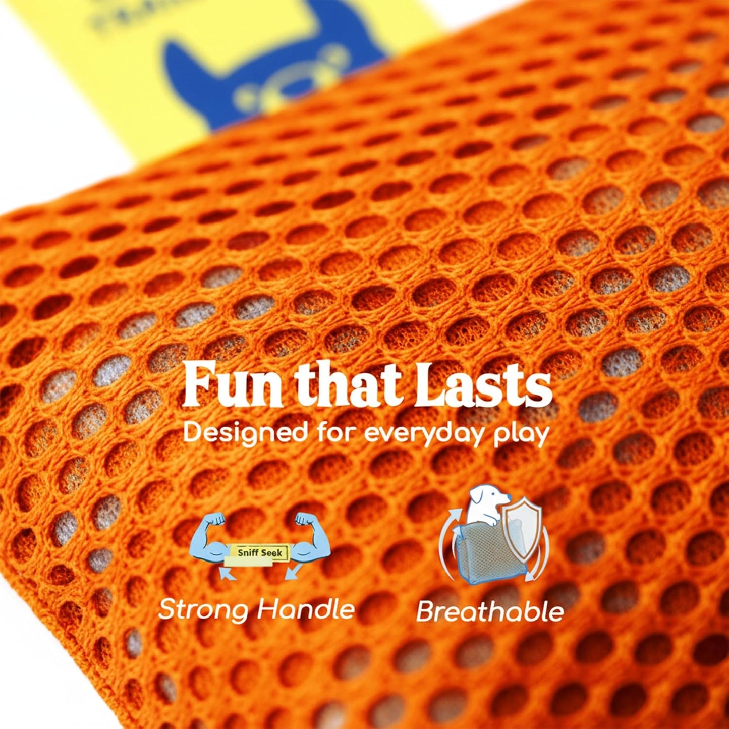 Sniff and Seek Dog Scent Game | Scent Training for Dogs | Orange - 10 Pack Box