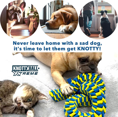 KnottyBall Xtreme | Interactive Snuffle Toy for Dogs