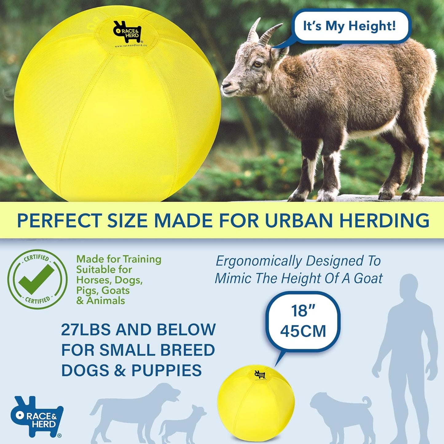 18" Herding Ball Replacement | Inner Ball Only