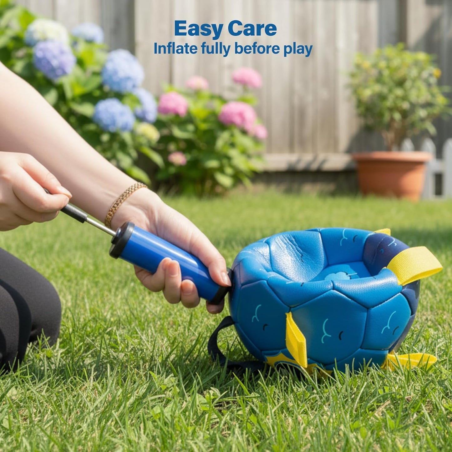 BaaBaa Ball |  Dog Soccer Ball With Tabs