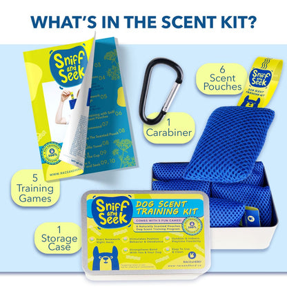 Sniff and Seek Dog Scent Training Kit