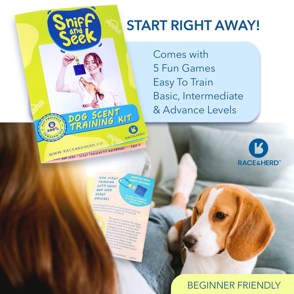Sniff and Seek Dog Scent Training Kit