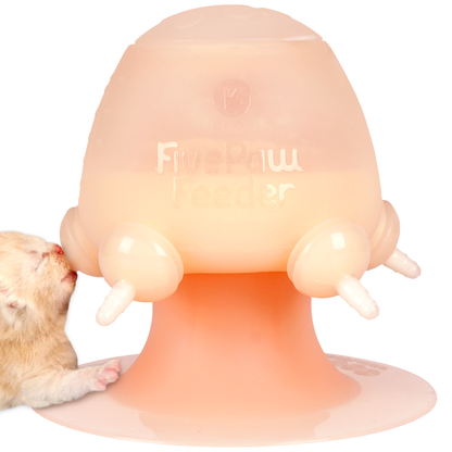 Fivepaw Feeder Nursing Bottle for Multiple Puppies & Kittens