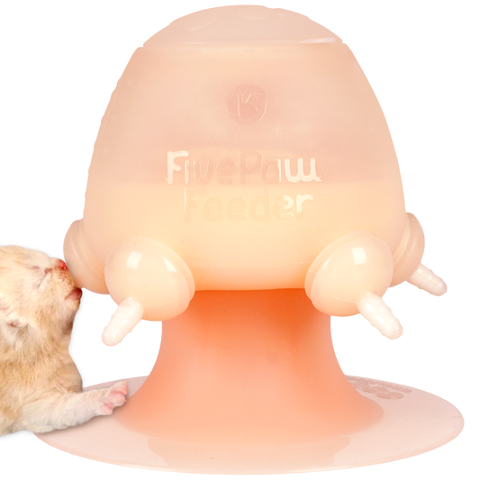 Fivepaw Feeder - Nursing Bottle for Multiple Puppies & Kittens