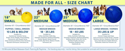 18" Herding Ball for Dogs | Small
