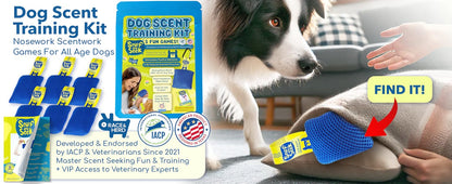 Sniff and Seek Dog Scent Training Kit