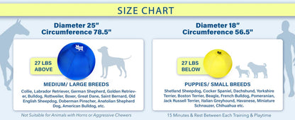 Race&Herd Herding Ball for Dogs (25") - Large, Medium Dog & Horses